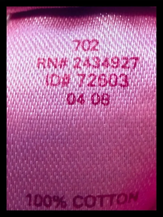 💕ⓅⒾⓃⓀ ⓋⓈ VINTAGE/Y2K Body Wrap Towel NWT💕 - Picture 7 of 7